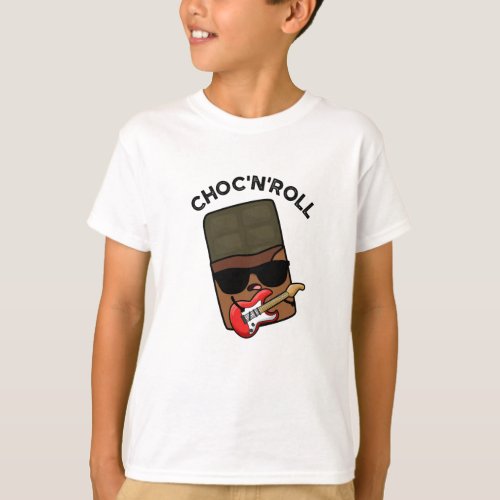 choc And Roll Funny Food Puns  T_Shirt