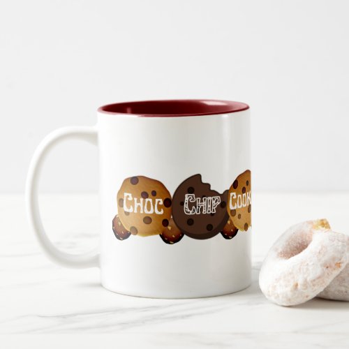 CHOC CHIP COOKIE  BOWL Two_Tone COFFEE MUG