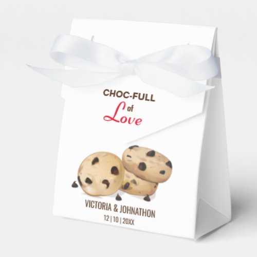 Choc_Full Of Love Cookie Wedding Favor Boxes