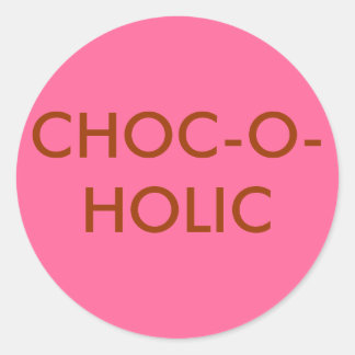 CHOC-O-HOLIC sticker