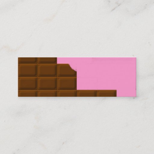 Customizable chocbite business card templates