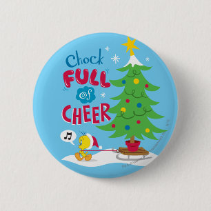 Chock Full Of Cheer Button