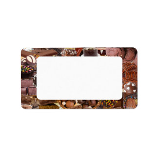 Chockablock chocs label