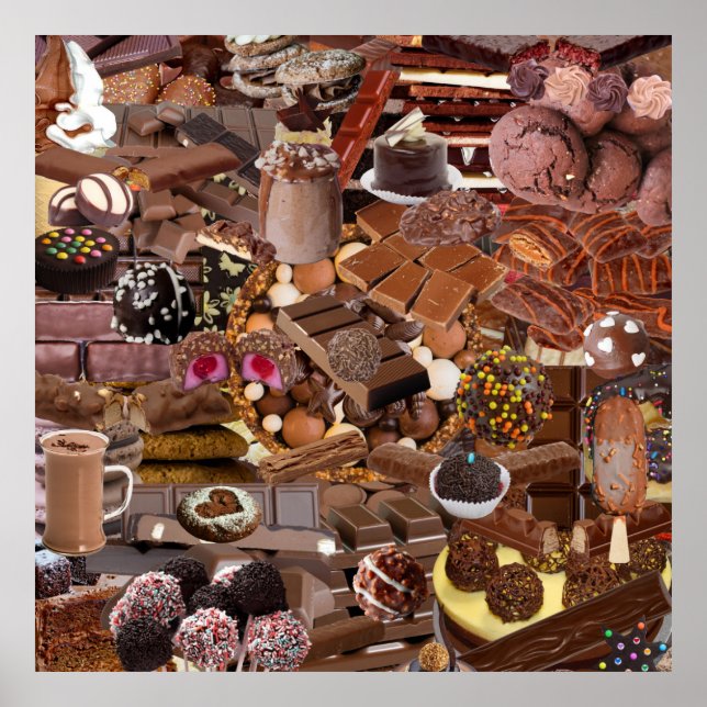 Chockablock chocs poster (Front)