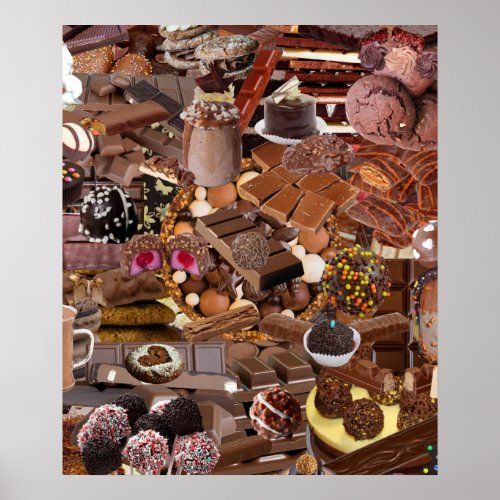 Chockablock chocs poster