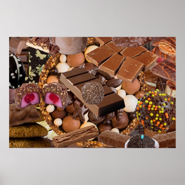 Chockablock chocs poster (Front)
