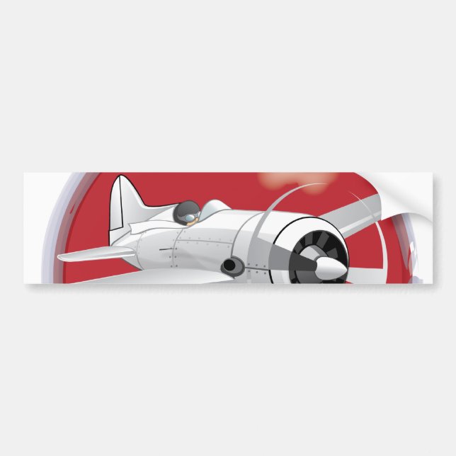 Chocks Away! Bumper Sticker (Front)