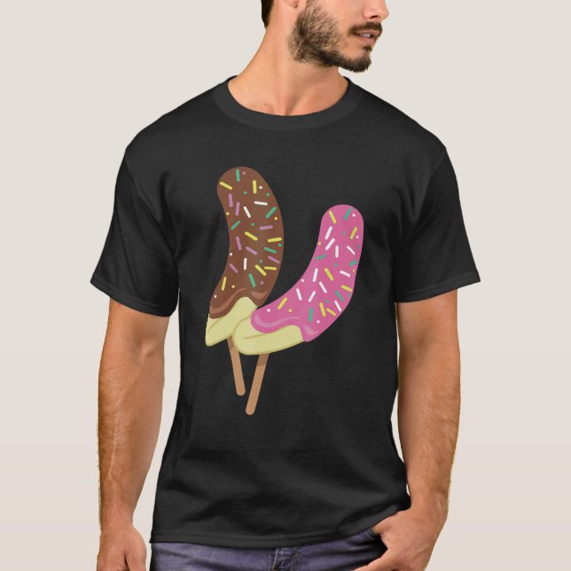 Choco Banana  El Salvador Food Salvadoran Cooking  T-Shirt (Front)