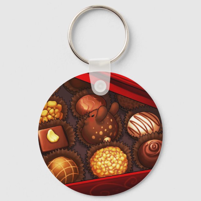 Choco de Bunny Keychain (Front)