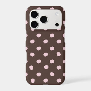 Choco Mint & Pink Polka iPhone 17 Pro Case
