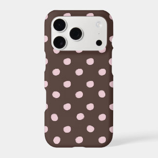 Choco Mint & Pink Polka iPhone 17 Pro Case