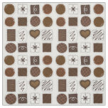 Chocoholic Bon Bon Candy Valentine's Day Foodie Fabric