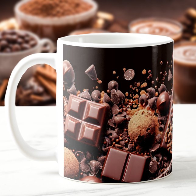 Chocoholic Hot Chocolate Cocoa Mug (Chocoholic Hot Chocolate Cocoa Mug)