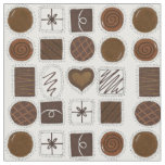 Chocoholic Valentine's Day Bon Bon Candy Candies Fabric