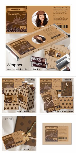 Chocoholics Dreamy Gift Wraps