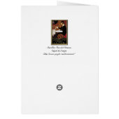 Chocolat Amatller Woman Cards (Back)