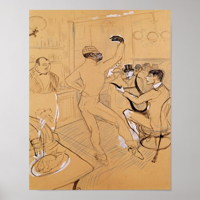 Chocolat Dancing, 1896 Poster (Front)