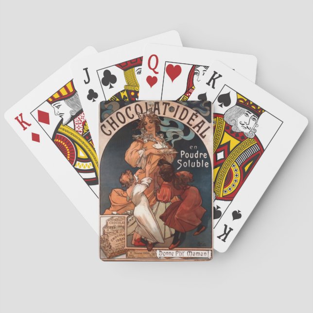 Chocolat Ideal Poker Cards (Back)