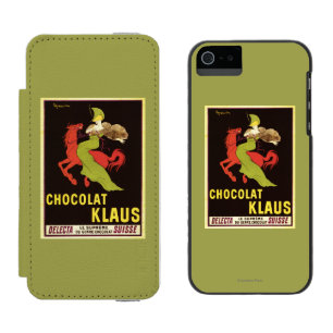Chocolat Klaus Advertisement Poster iPhone SE/5/5s Wallet Case