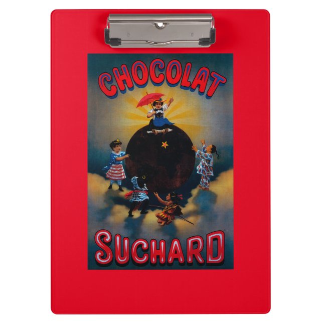Chocolat Suchard Vintage PosterEurope Clipboard (Front)