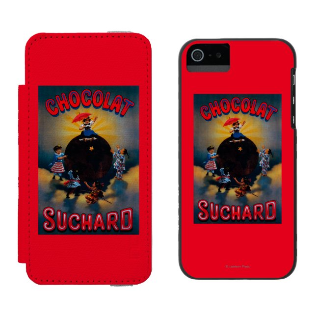 Chocolat Suchard Vintage PosterEurope Incipio iPhone Wallet Case (Side by Side)