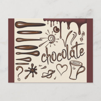 Chocolate3 Postcard