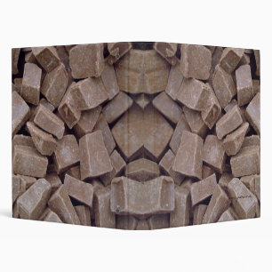 chocolate 3 ring binder