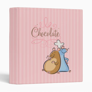 Chocolate 3 Ring Binder