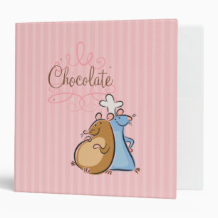 Chocolate 3 Ring Binder