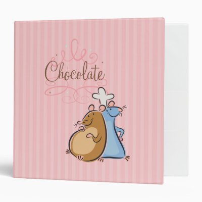 Chocolate 3 Ring Binder