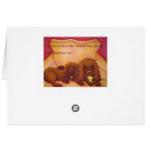 Chocolate A Colour Often Found In Cocker Spaniels Cards (Back Horizontal)