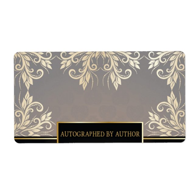 Chocolate and Gold Label (Front)