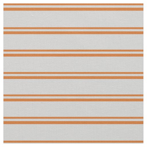 Chocolate and Light Gray Pattern of Stripes Fabric