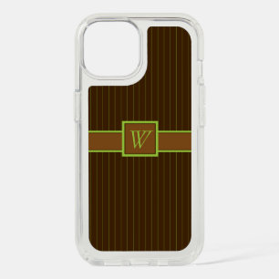 Chocolate and Lime Pinstripes Speck Phone Case