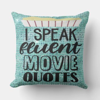 Chocolate And Movie Lover's Dream Outdoor Pillow by malibuitalian at Zazzle