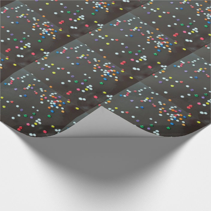 Chocolate and Sprinkles Wrapping Paper