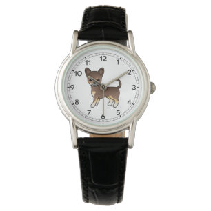 Chocolate And Tan Smooth Coat Chihuahua Cute Dog Watch