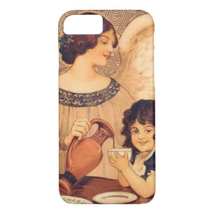Chocolate Angel French Antique iPhone 8/7 Case