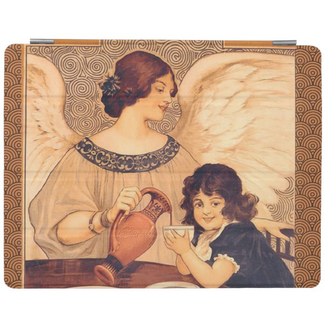 Chocolate Angel French Antique iPad Smart Cover (Horizontal)