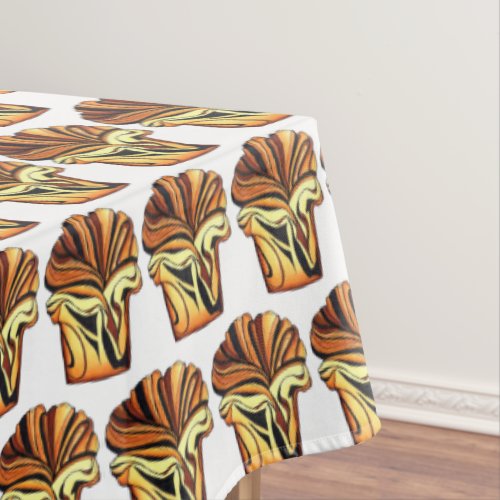 Chocolate Babka Jewish Bakery Bread Slice Food Tablecloth