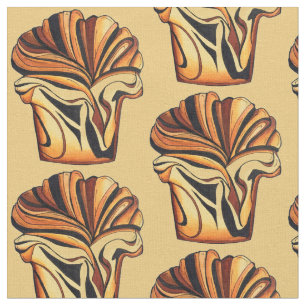 Chocolate Babka Sweet Bread NYC Jewish Bakery Fabric