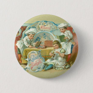 Chocolate Bakers Antique Advertising Button