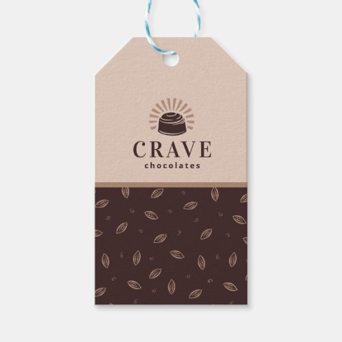 Chocolate Bakery Sweets Shop Customizable Gift Tags