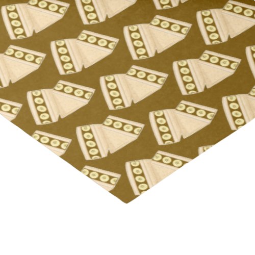 Chocolate Banana Sandwich Pattern Tissue Paper
