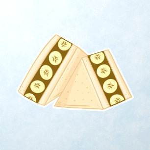 Chocolate Banana Sandwich Wall Decal