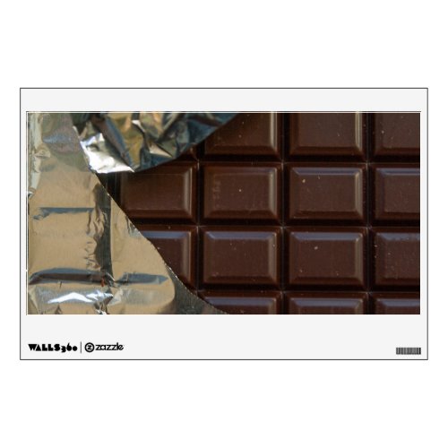 Chocolate Bar 12x18 Wall Decal