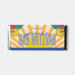 Chocolate Bar Hippie Bus Theme BAR MITZVAH