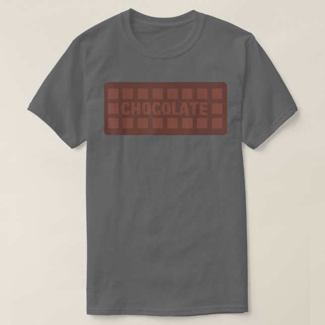 Chocolate Bar Milk Cocoa Brownie Cake Baking  754 T-Shirt (Design Front)