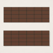Chocolate Bar Pieces (Front & Back)
