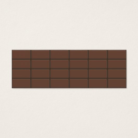 Chocolate Bar Pieces (Front)